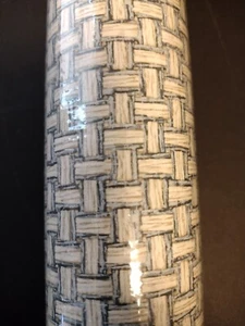 Trend Fabrics Vern Yip 30003W Slate 01 Wallpaper Double Roll Basket Weave - Picture 1 of 7