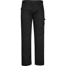Portwest WX2 Work Trousers Black 38" 31"
