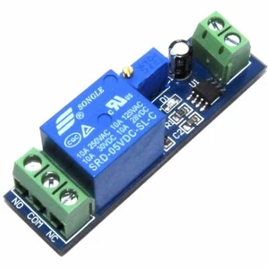 LC Technologie Relais Verzögerungsmodul 5 12 V SRD VDC-SL-C 250V AC DC 10s Fluss Workshop - Bild 1 von 9