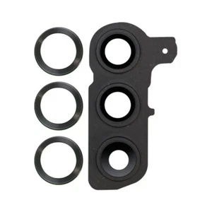 Glass Camera Lenses Bezel Bracket for Samsung Galaxy S25 Blue Black Replacement - Picture 1 of 2