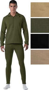 Rothco ECWCS Gen III Mid-Weight Underwear Top & Bottom Set Level II Thermal Set - Picture 1 of 19