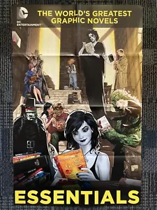 DC "World's Greatest Graphic Novels"Essentials Promo Poster - Picture 1 of 1