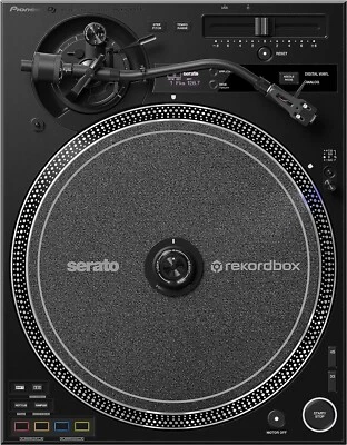 Pioneer DJ PLX-CRSS12 Direct Drive Turntable DVS Control Black AC100V ONLY - Image 1 of 4