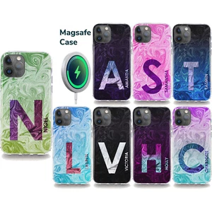Funda Gel Teléfono Personalizada, para iPhone, Compatible con Samsung Magsafe Rosa Remolino - Imagen 1 de 17