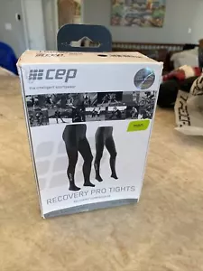 CEP Recovery + Pro Tights: Mens Compression Leggings Black III (Size 3) Germany - Picture 1 of 16