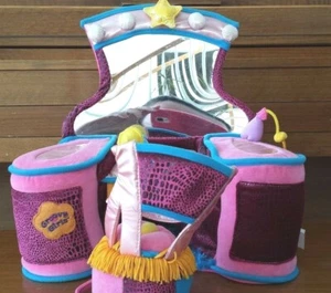 GROOVY GIRLS PLUSH DOLL VANITY MIRROR AND CHAIR 2001 - Picture 1 of 11