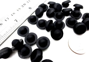 Sello de ojal de almohadilla de goma - Se adapta a orificio de 1/4", panel de 1/16" de espesor - ¡Envío gratuito! - Imagen 1 de 12