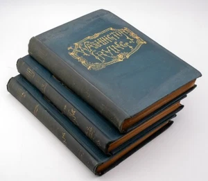 Life and Works of Washington Irving – Richard Henry Stoddard Vol 1-3 - Imagen 1 de 1