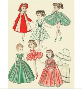 Muster für 18 Zoll Miss Revlon Modepuppe #8354 - Bild 1 von 1