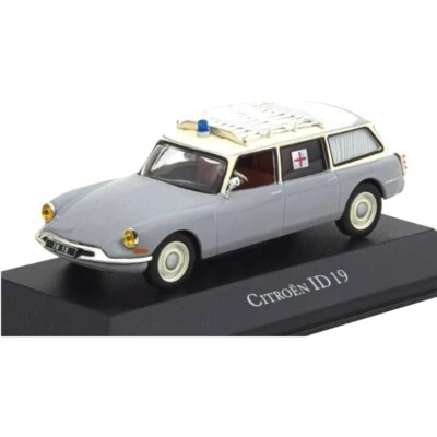 Citroën ID19 Ambulanza auto 1:43 Atlas Diecast - Immagine 1 di 2