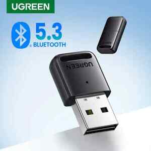 Ugreen USB Bluetooth 5.3 Receiver Wireless Dongle Adapter Windows PC TV Laptop