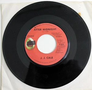 J J CALE Vintage 45rpm After Midnight/Crying Eyes NOS New Old Stock - Picture 1 of 4