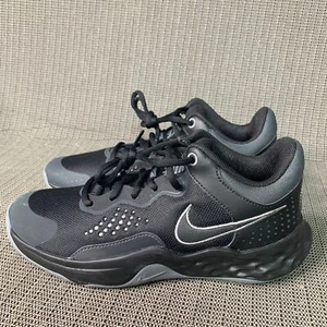 Nike Mens Size 7.5 Black/Gray Fly.By Mid 3 Basketball Sneakers - Picture 1 of 8