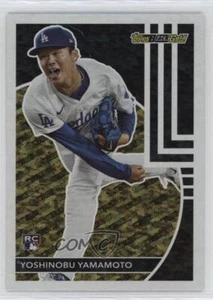 Actualización Topps 2024 negro dorado Yoshinobu Yamamoto #BG-13 novato radiocontrol - Imagen 1 de 1