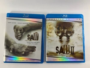 Saw 1 & 2 Movies on Blu-Ray 1080P HD - Picture 1 of 3