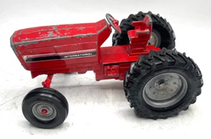 VTG Ertl Metal International Harvester Red Toy Tractor Die Cast, STK# 415, 1980s - Picture 1 of 11