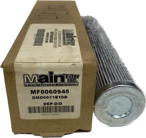 Main Filter MF0060945 Industrial Hydraulic Filter DMD0011E10B - Picture 1 of 6