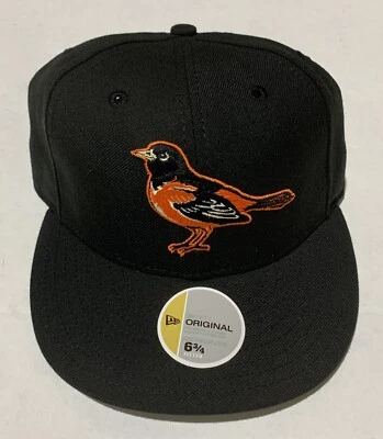 Vintage Baltimore Orioles Hat Cap New Era Diamond Pro Size 6 3/4 Fitted Wool - Image 1 of 2