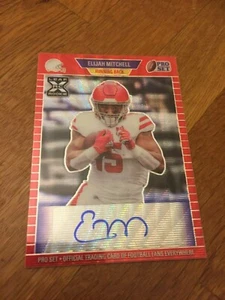 2021 Leaf Metal Draft Pro Set Elijah Mitchell 49ers 67/75 Rookie Autograph Card - Picture 1 of 2