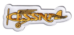 Cessna® (1950-1970) Patch - Plastic Backing / Sew On, 5", Officially Licensed - Picture 1 of 5