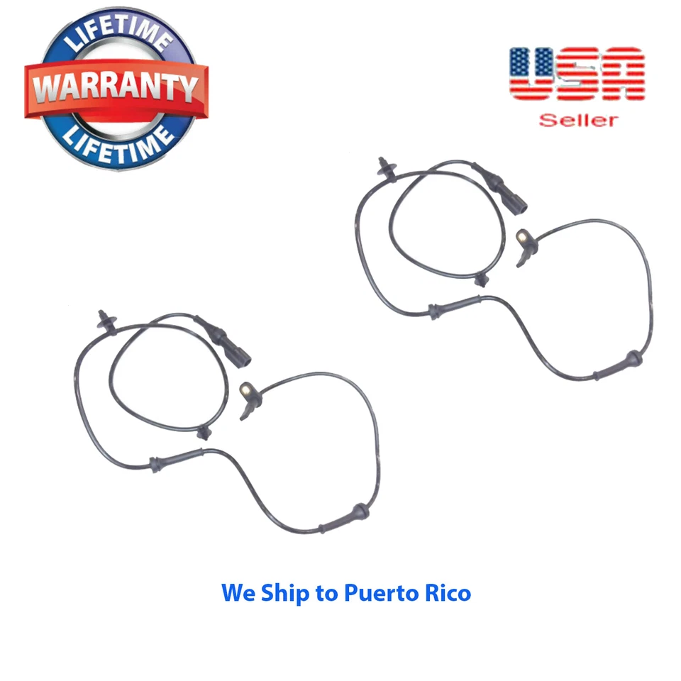 Sensor de velocidad de rueda ABS delantero izquierdo y derecho ajuste: Ford, Lincoln y Mercury Foto 1 de 4