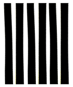 (6) Black Extra Wide Okki Nokki & VPI Compatible Vinyl Record Cleaning Strips - Picture 1 of 1