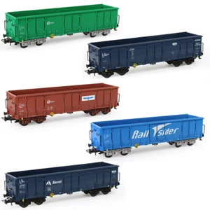 1pc HO Gauge High-side Gondola Car 1:87 Printed Model Railway Wagons - Picture 1 of 17