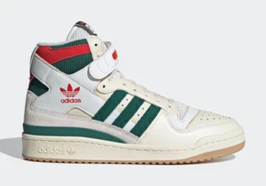 Adidas Forum 84 High "Bucks" (White/Cream/Green/Red) - Picture 1 of 7