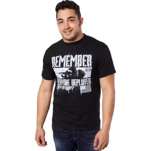 Men's Howitzer Remember Everyone Deployed Y2K Patriotic USA Tee T-Shirt M-XXL - Picture 1 of 2