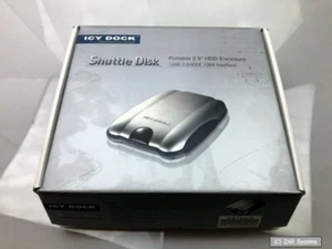 ICY DOCK MB104US Docking Station carcasa USB externa para discos duros de 2,5", NUEVO - Imagen 1 de 1
