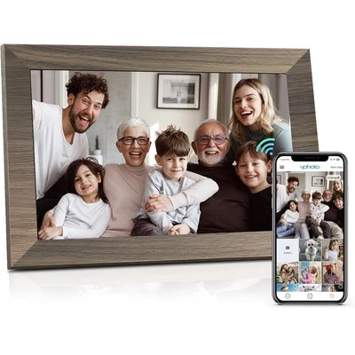 10.1" Smart Digital Picture/photo/Video Frame WiFi HD IPS Touch screen 16GB NEW - Image 1 of 4