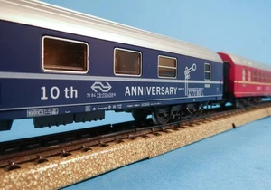 2 Märklin 1. Jubiläums-MEA-TENSCHWELLEN -4151/4150 - JE 150 HERGESTELLT 1981! - Bild 1 von 5