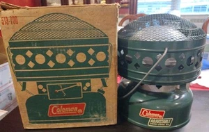 Vintage Coleman 513-700 Dial Temp Adjustable Catalytic Heater w/ Box -EUC - Picture 1 of 18