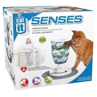 Catit Feeding Maze Tree Kitten Cat Senses Food Toy Treat Game - 50745 - Image 1 of 2
