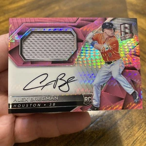 2017 Panini Spectra Prizm Rookie Jersey Autographs Alex Bregman! Jersey #2/49! - Picture 1 of 7