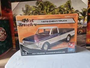 AMT ERTL Hot Trucks 1972 Chevy Pickup Truck 1:25 Plastic Model Kit 38163 SEALED - Picture 1 of 10