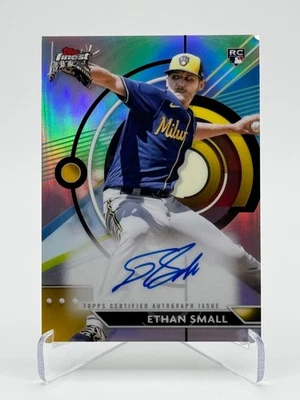 2023 Topps Finest Autographs #FA-ES ETHAN SMALL (RC, AU) - Image 1 of 3