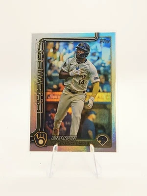 2025 Topps ANDRUW MONASTERIO Refractor #581 - Image 1 of 2