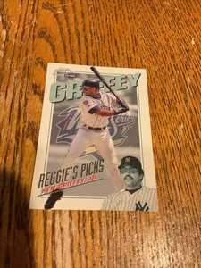 1998 Sports Illustrated World Series Fever Ken Griffey Jr. Reggie's Picks U2499 - Picture 1 of 4