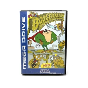 Boogerman A Pick And Flick Adventure Sega Megadrive COMPLET PAL CIB - Imagen 1 de 5