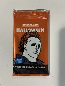 Retro Realms Halloween Series One 8 Card Set Pack Michael Myers Retrorealms. - Picture 1 of 2