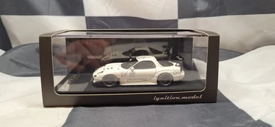 IG MODELS - MAZDA RX-7 FD3S - AMEMIYA WHITE  - 1:43 SCALE RESIN MODEL CAR 1340 — 第 1/4 张图片