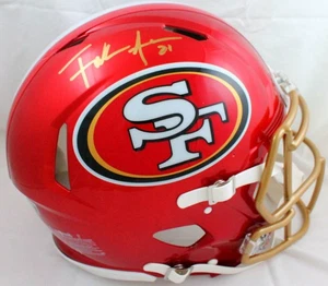 Frank Gore Signed F/S SF 49ers Flash Speed Authentic Helmet-Beckett W Hologram - Picture 1 of 5