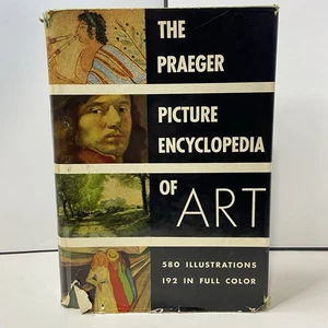 The Praeger Picture Encyclopedia of Art  1958 Hardcover w/Dust Jacket - Imagen 1 de 13