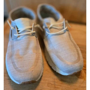 Hey Dude Wendy Damen-Schnürschuhe Canvas Größe 8 hellbraun neutral Sirocco - Bild 1 von 5