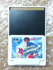 PC Engine HuCARD Street Fighter II' Japan Region - Picture 1 of 2