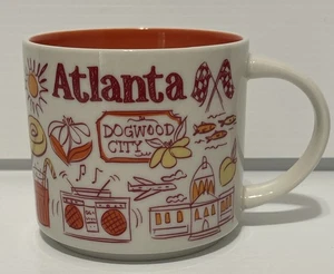 Starbucks Been There Series Atlanta Georgia Mug 14 Oz Across The Globe New - Picture 1 of 7