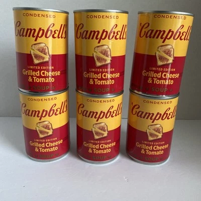 Campbell's Limited Edition Grilled Cheese & Tomato Soup  6 Cans - Image 1 of 4