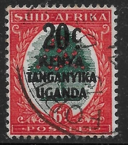 1941 TANGANYIKA,KENYA UGANDA SC#88b, USED V Tree - Picture 1 of 1