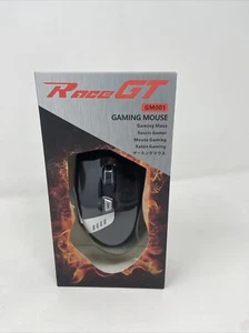 RACE GT Gaming Mouse GM001 Corded 5 Lighting Modes 6 Adjustable DPI New In Box - Picture 1 of 9